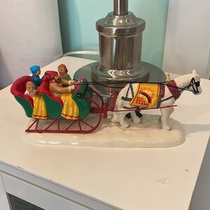 Department 56 snow village sleigh ride